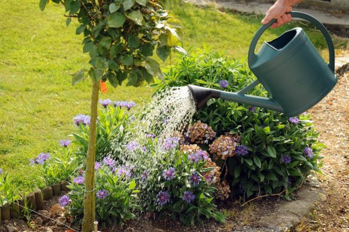 Risk assessment and site inspection before landscaping work